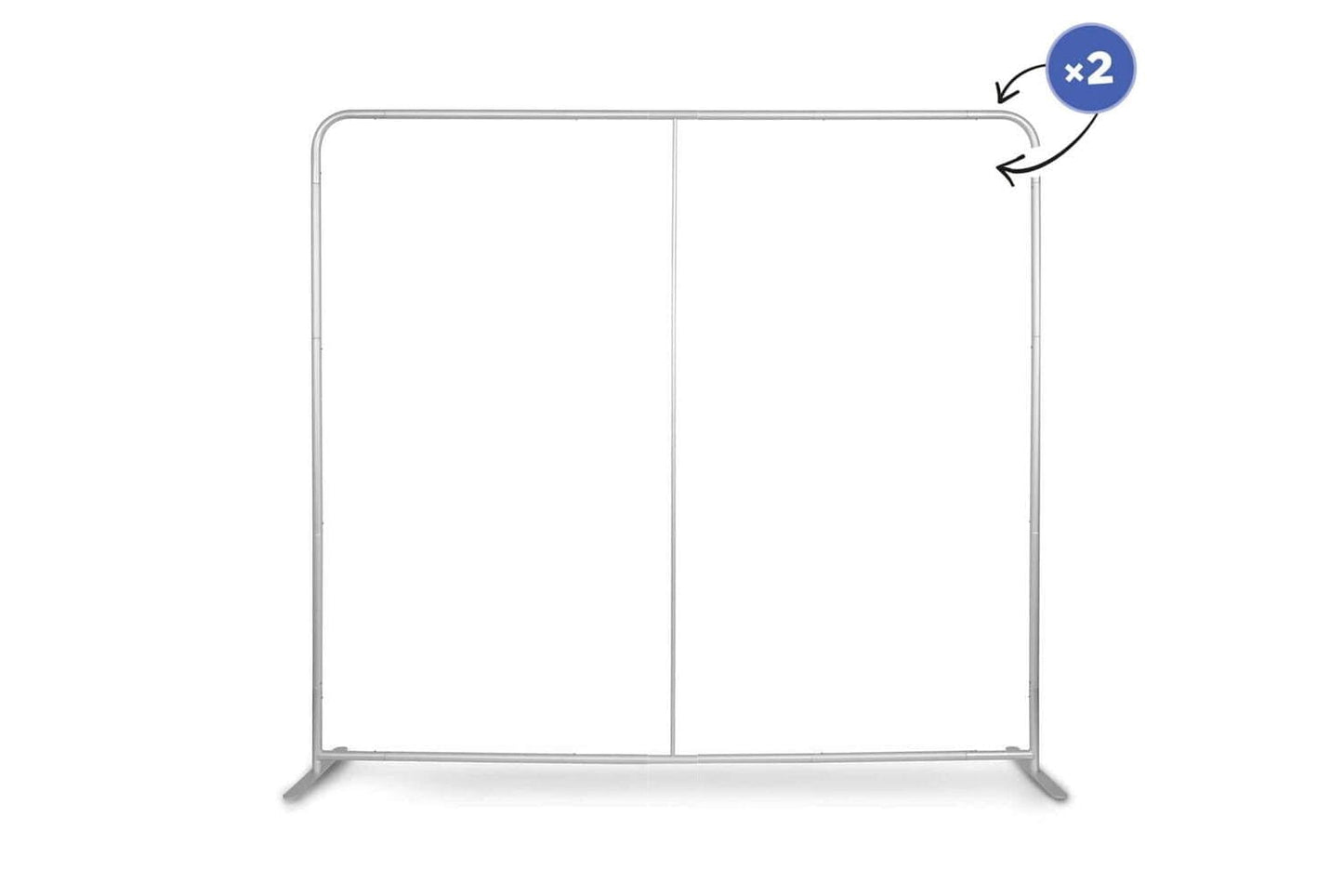 POP UP Textil Drept 2.4 m POP UP Textil Drept PrintCenterShop