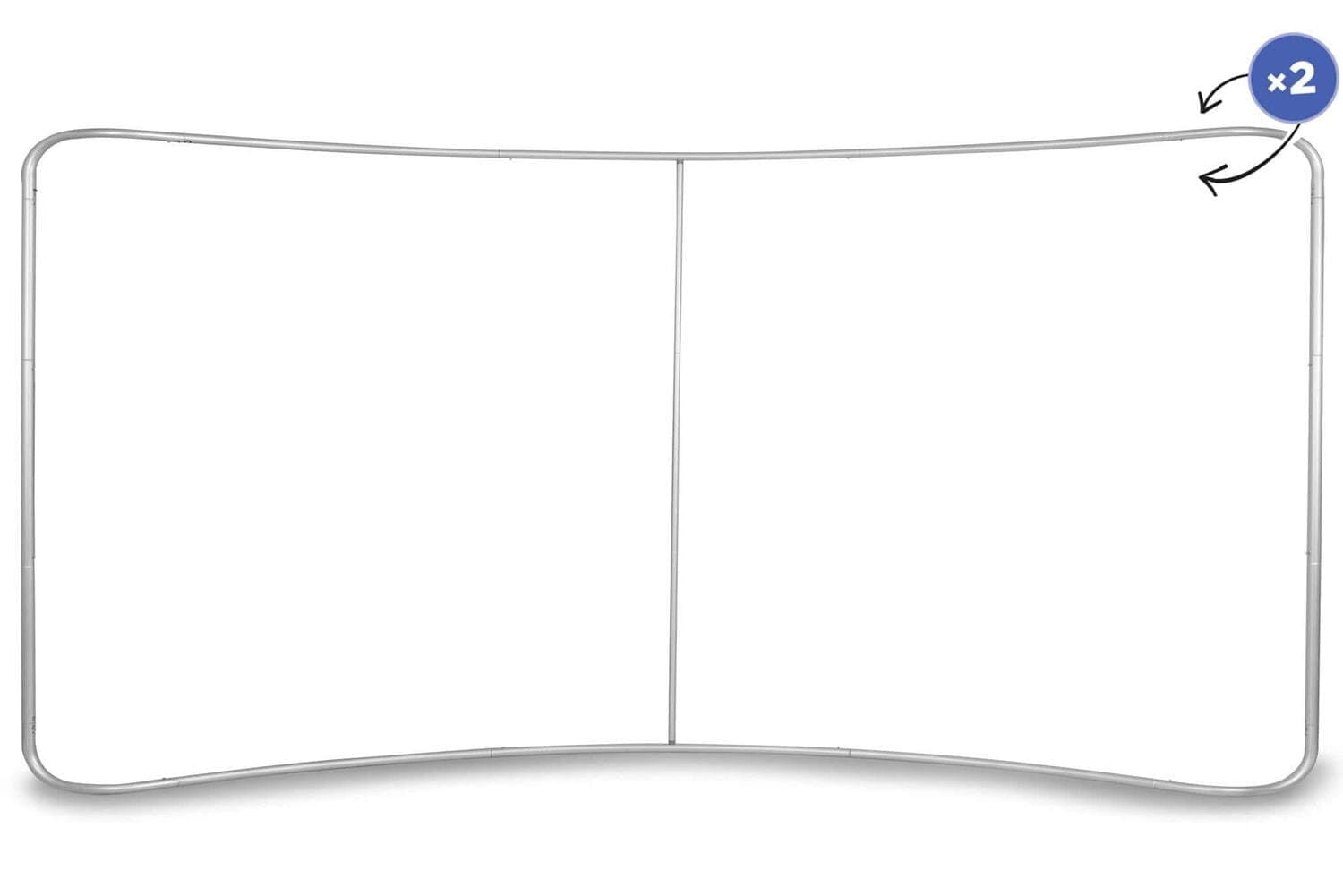 POP UP Textil Curb 6.0 m POP UP Textil Curb PrintCenterShop